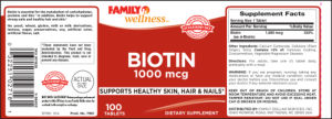 Biotin 1000 mcg