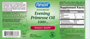Standardized Evening Primrose Oil 1000 m