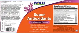 Label for Super Antioxidants