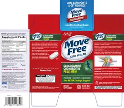 Label for Glucosamine Chondroitin Plus MSM
