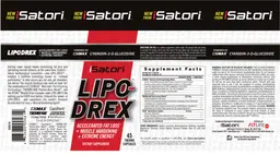 Label for Lipo-Drex