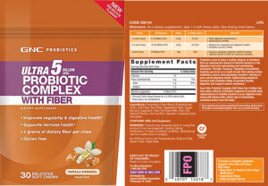 Ultra Probiotic Complex With Fiber Vanil