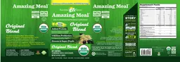 Label for Amazing Meal Original Blend