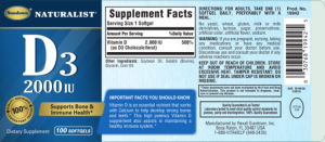 D3 2000 IU