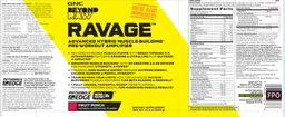 Label for Ravage Fruit Punch