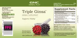 Label for Triple Ginsa