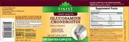 Label for Glucosamine Chondroitin