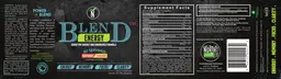Label for Blend Energy Raspberry Lemonade