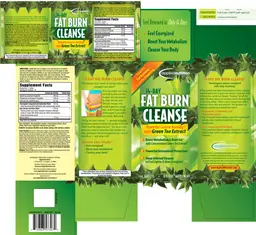 Label for 14-Day Fat Burn Cleanse