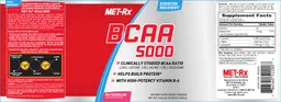 Label for BCAA 5000 Watermelon