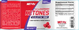 Label for CLA With Raspberry Ketones