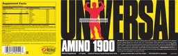 Label for Amino 1900