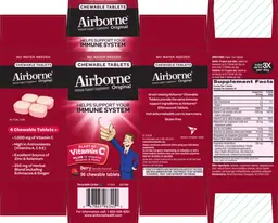 Label for Airborne Original Berry