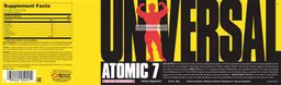 Label for Atomic 7 Way Out Watermelon