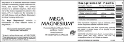 Label for Mega Magnesium