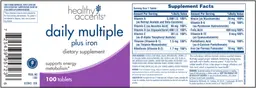Daily Multiple Plus Iron