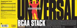 Label for BCAA Stack Orange Splash
