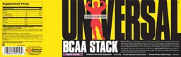 Label for BCAA Stack Grape Splash