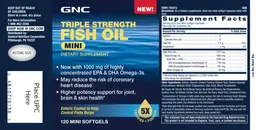 Label for Fish Oil Mini