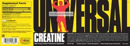 Label for Creatine
