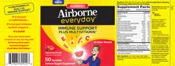 Label for Airborne Everyday Assorted Fruit