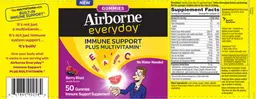 Label for Airborne Everyday Berry Blast
