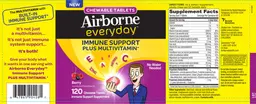 Label for Airborne Everyday Berry