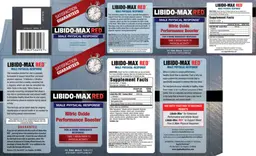 Label for Libido-Max Red