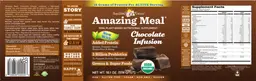 Label for Amazing Meal Chocolate Infusion
