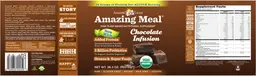 Label for Amazing Meal Chocolate Infusion