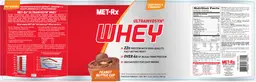 Label for Ultramyosyn Whey Peanut Butter Cup