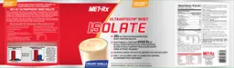 Label for Ultramyosyn Whey Isolate Creamy Vanilla