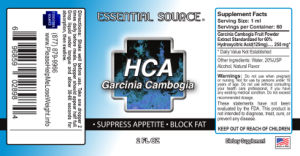 HCA Garcinia Cambogia