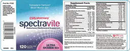 Label for Spectravite Ultra Women 50 +