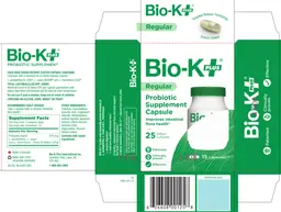Label for 100% Probiotic