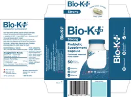 Label for 100% Probiotic