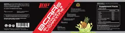 Label for BCAA's Glutamine & L-Carnitine Pineapple