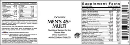 Label for Men's 45+ Multi