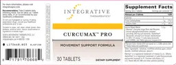 Label for Curcumax Pro