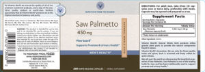 Saw Palmetto Berries 450 mg
