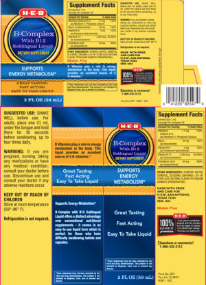 B-Complex With B12 Sublingual Liquid