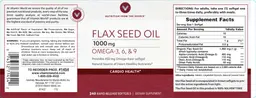 Flax Seed Oil 1000 mg