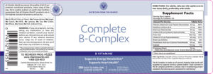 Complete B-Complex