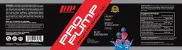 Label for Pro Pump Blue Raspberry