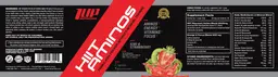 Label for Hiit Aminos Kiwi & Strawberry