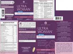 Label for Ultra Woman 50 Plus