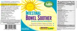 Label for Intestinal Bowel Soother