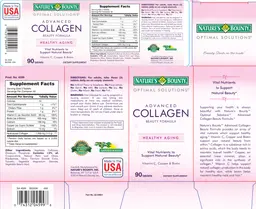 Label for Advanced Collagen