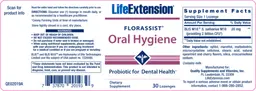 Label for FLORASSIST Oral Hygiene