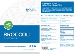 Label for Broccoli Powder